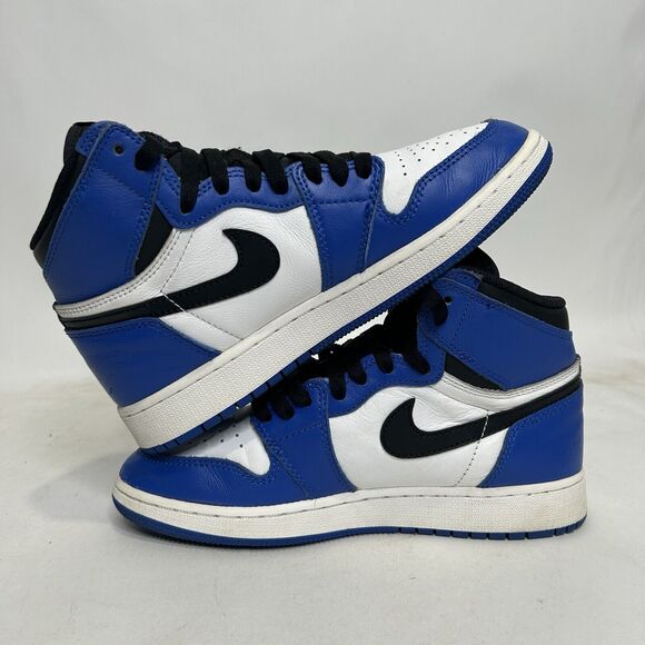 Nike Shoes Air Jordan 1 Retro High OG BG “Game Royal” 2024 - Picture 3 of 11